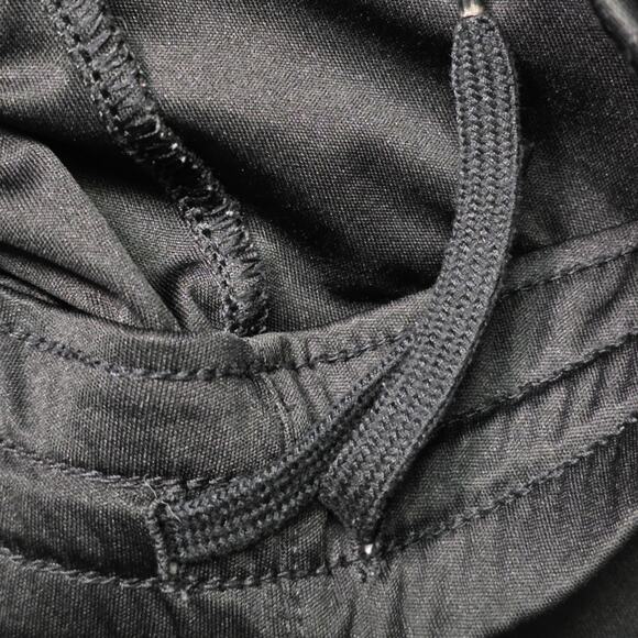 Adidas Track Pants Boys Small Black 3 Stripes Polyester Athletic - Picture 5 of 8